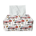 EMS Paramedic Pattern Print Rectangle Tissue Box Cover