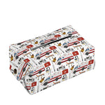 EMS Paramedic Pattern Print Rectangle Tissue Box Cover