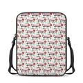 EMS Paramedic Pattern Print Rectangular Crossbody Bag