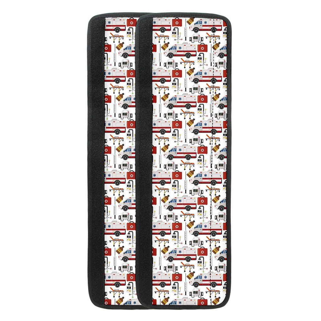 EMS Paramedic Pattern Print Refrigerator Handle Covers