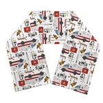 EMS Paramedic Pattern Print Scarf