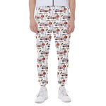 EMS Paramedic Pattern Print Scuba Joggers