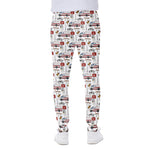 EMS Paramedic Pattern Print Scuba Joggers