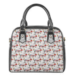 EMS Paramedic Pattern Print Shoulder Handbag