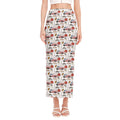 EMS Paramedic Pattern Print Side Slit Maxi Skirt