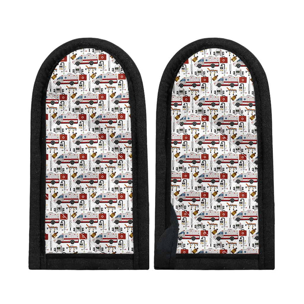 EMS Paramedic Pattern Print Skillet Handle Cover