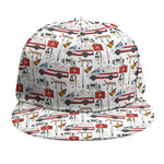 EMS Paramedic Pattern Print Snapback Cap
