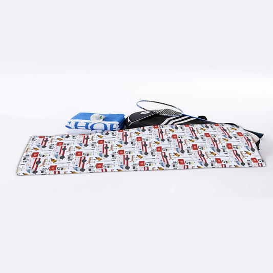 EMS Paramedic Pattern Print Sports Towel