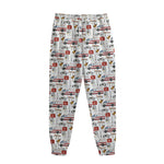 EMS Paramedic Pattern Print Sweatpants