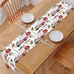 EMS Paramedic Pattern Print Table Runner