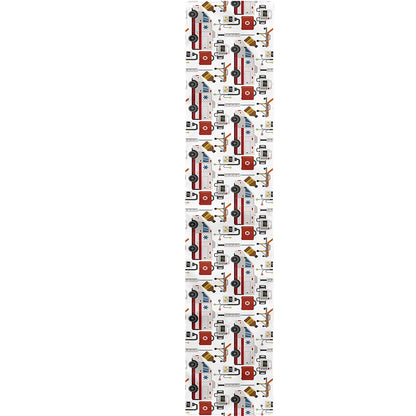 EMS Paramedic Pattern Print Table Runner