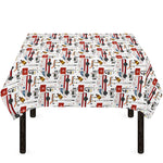 EMS Paramedic Pattern Print Tablecloth