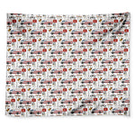 EMS Paramedic Pattern Print Tapestry