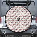 EMS Paramedic Pattern Print Tire Cover With Camera Hole