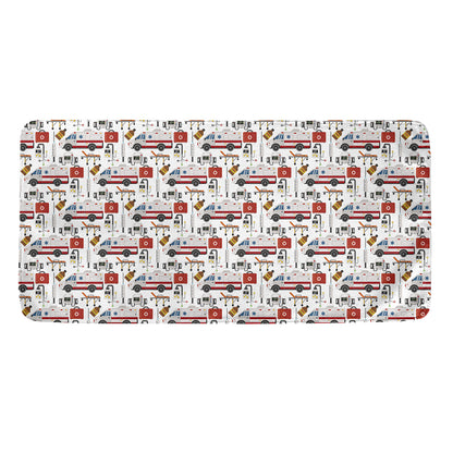 EMS Paramedic Pattern Print Towel