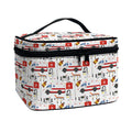 EMS Paramedic Pattern Print Travel Makeup Bag