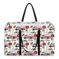 EMS Paramedic Pattern Print Utility Tote Bag