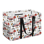 EMS Paramedic Pattern Print Utility Tote Bag