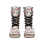 EMS Paramedic Pattern Print Winter Boots