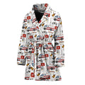 EMS Paramedic Pattern Print Women's Bathrobe
