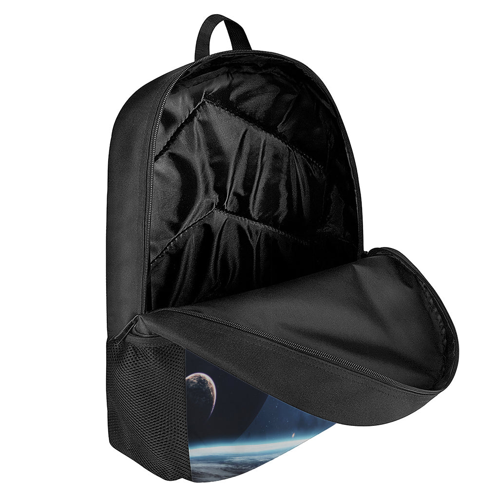 Endless Space Print 17 Inch Backpack