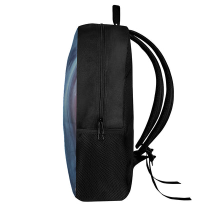 Endless Space Print 17 Inch Backpack