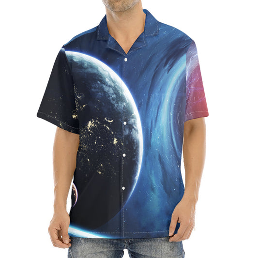Endless Space Print Aloha Shirt