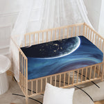 Endless Space Print Baby Crib Sheet