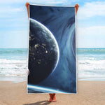 Endless Space Print Beach Towel