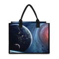 Endless Space Print Canvas Tote Bag