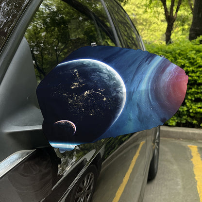 Endless Space Print Car Side Mirror Covers