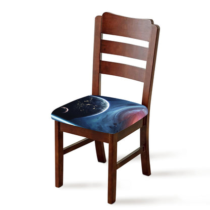 Endless Space Print Chair Cushion Cover