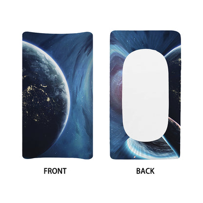 Endless Space Print Changing Pad Cover