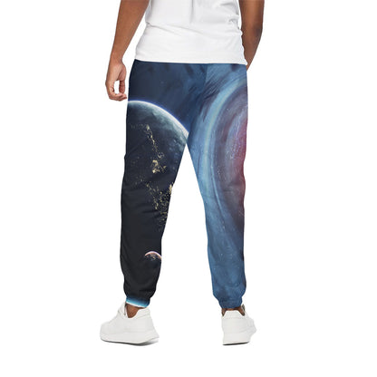 Endless Space Print Cotton Pants