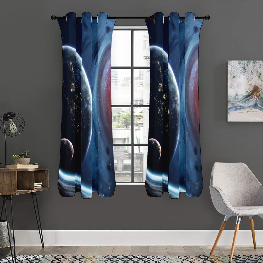 Endless Space Print Curtain