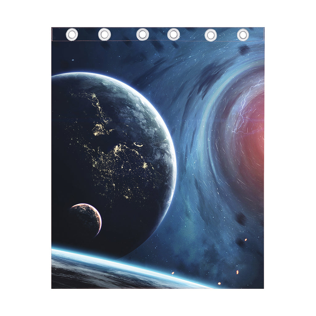 Endless Space Print Curtain