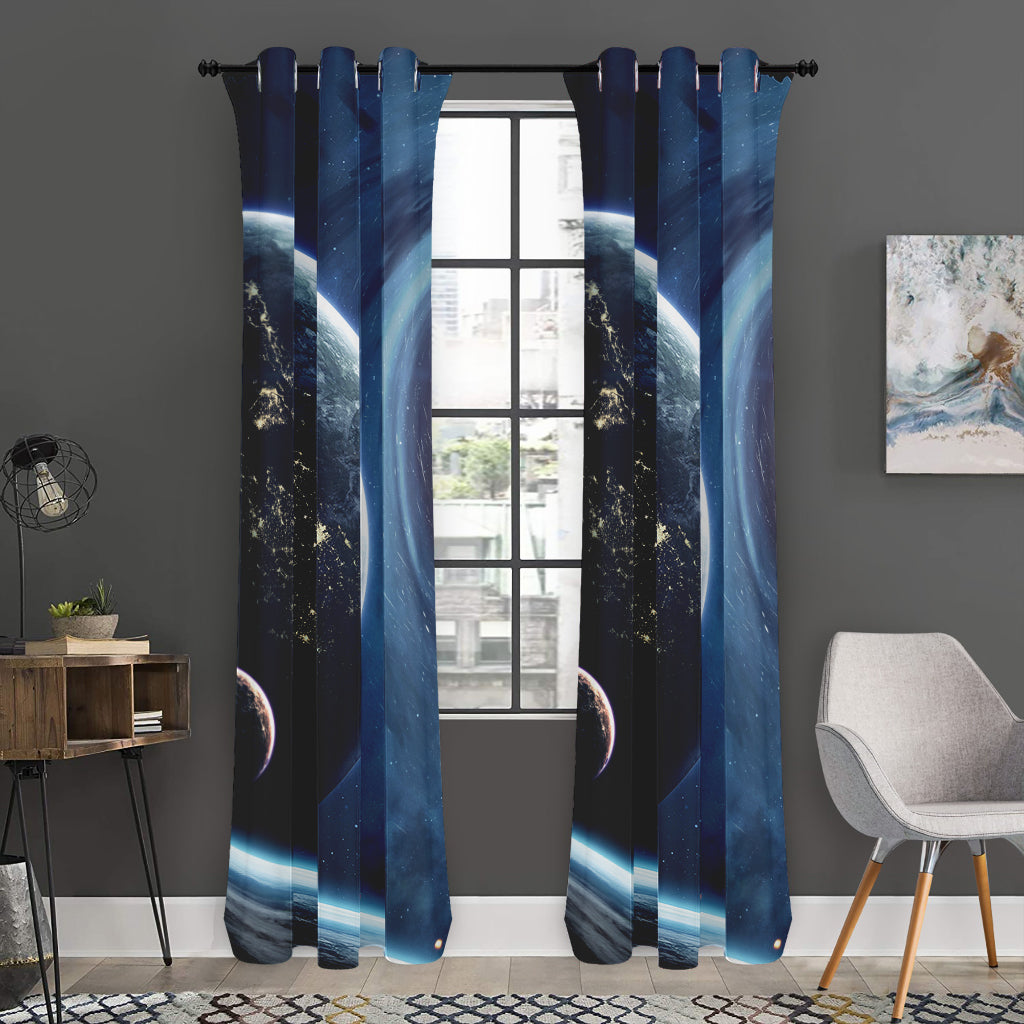 Endless Space Print Curtain