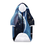 Endless Space Print Dog Zip Up Hoodie