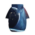 Endless Space Print Dog Zip Up Hoodie