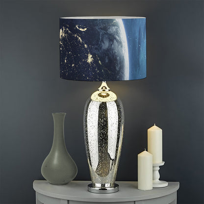 Endless Space Print Drum Lamp Shade