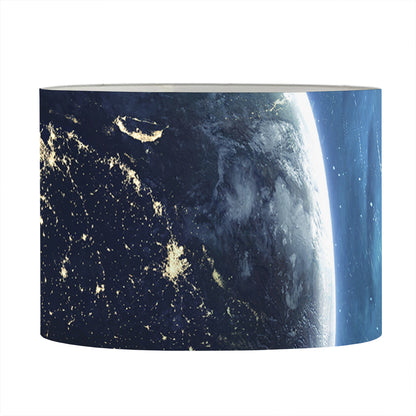 Endless Space Print Drum Lamp Shade