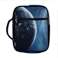 Endless Space Print Front Pocket Bible Bag