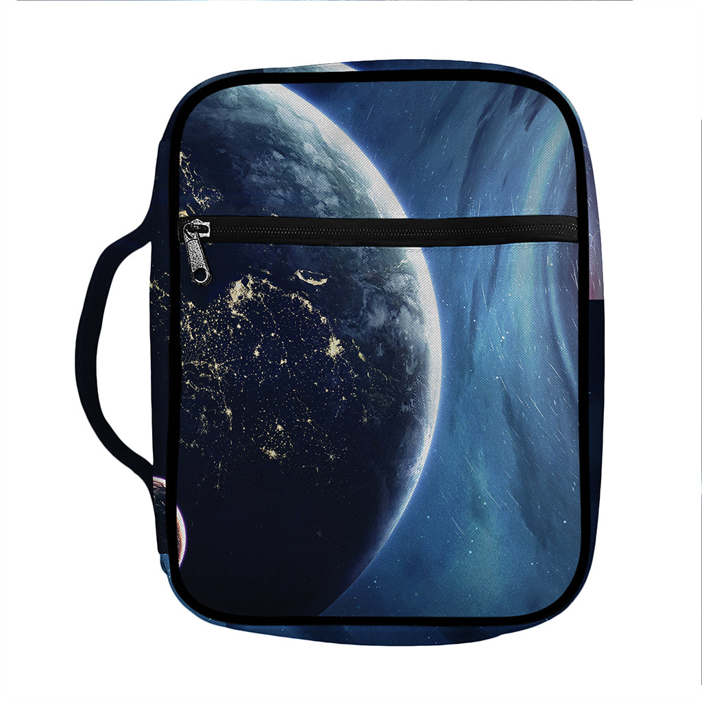 Endless Space Print Front Pocket Bible Bag