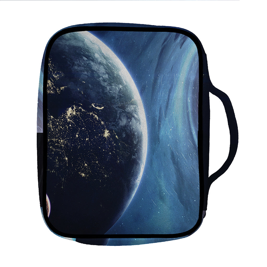 Endless Space Print Front Pocket Bible Bag