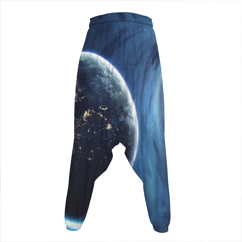 Endless Space Print Hammer Pants