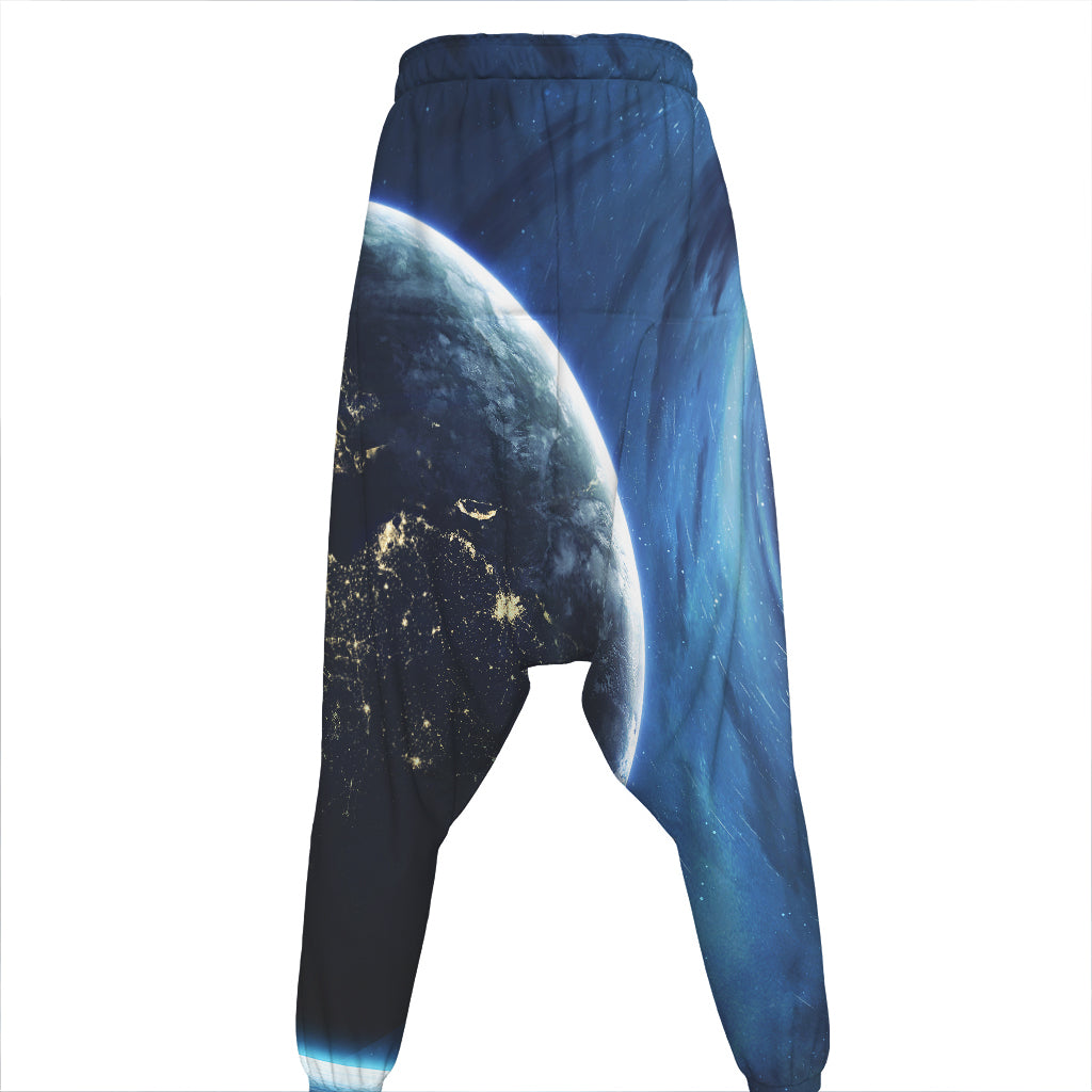Endless Space Print Hammer Pants