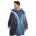 Endless Space Print Hoodie Blanket