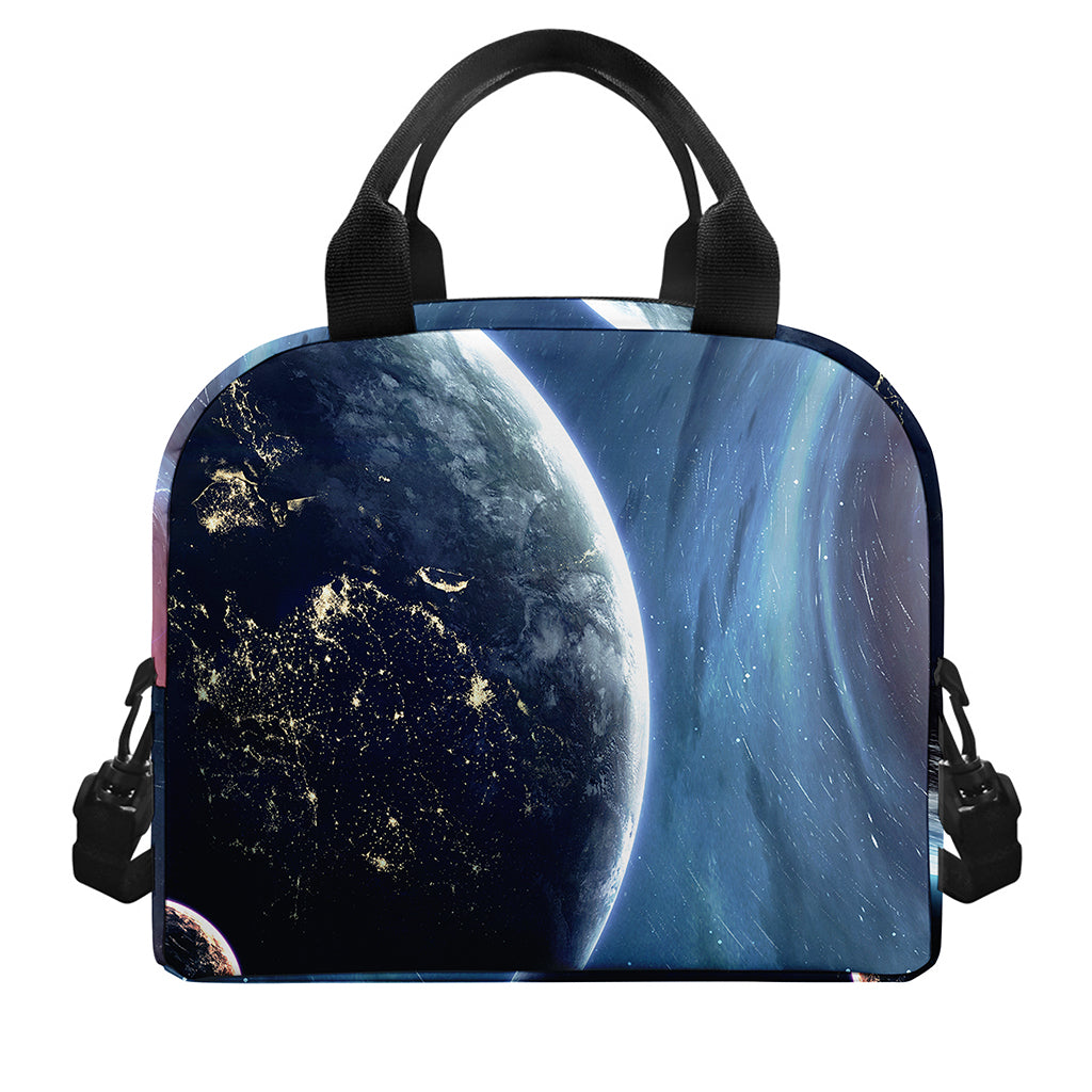 Endless Space Print Insulated Lunch Bag