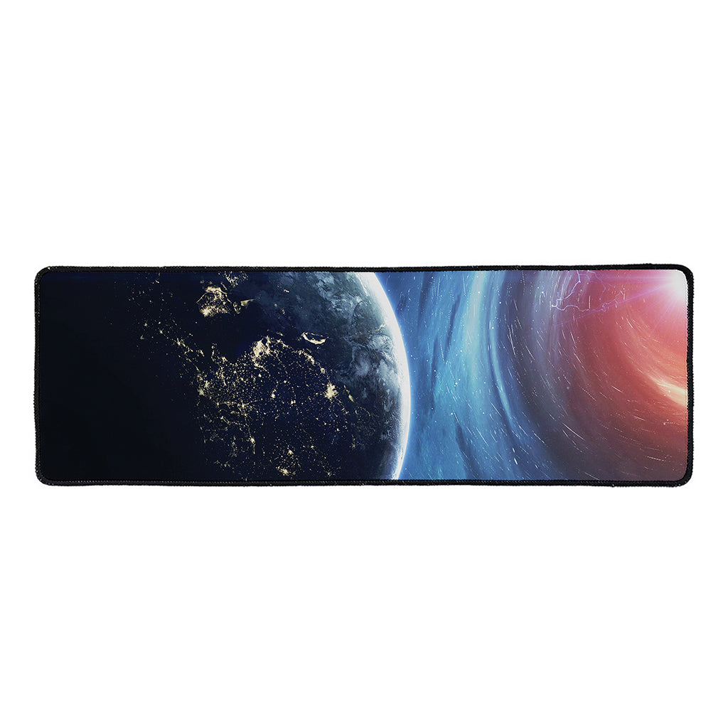 Endless Space Print Long Kitchen Mat