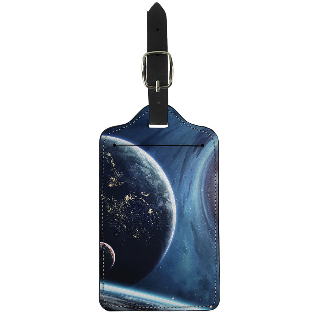 Endless Space Print Luggage Tag